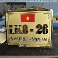 Biển số nhà có lá cờ Việt Nam