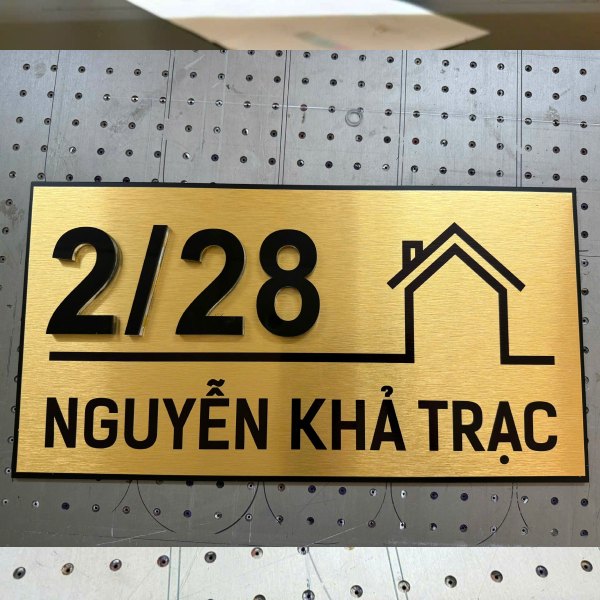 Biển số nhà mẫu đẹp