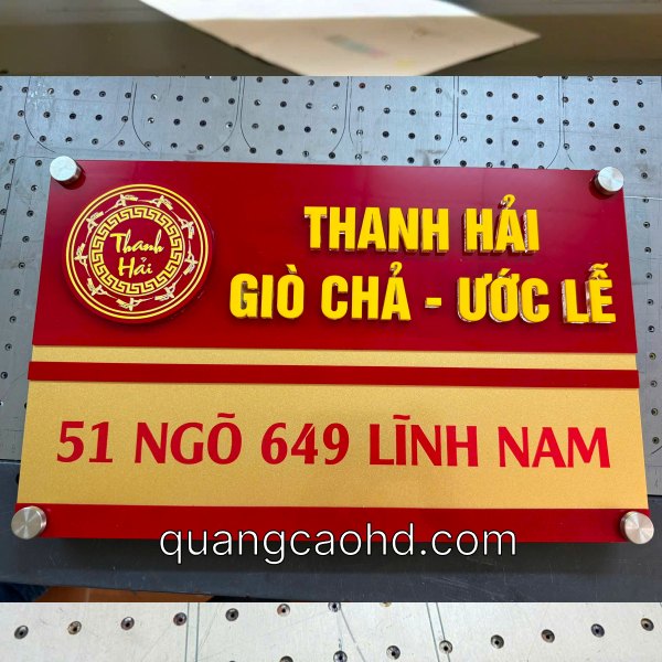 Biển số nhà tại Lĩnh Nam