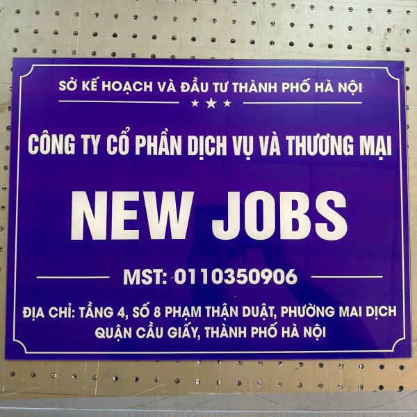 Làm biển công ty
