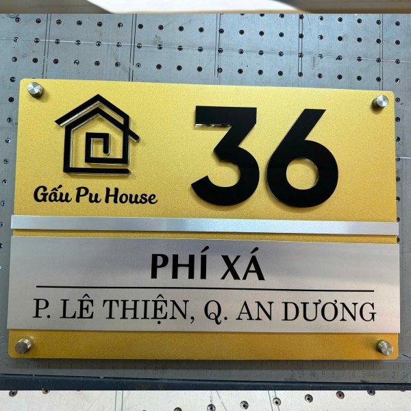 Làm biển số nhà